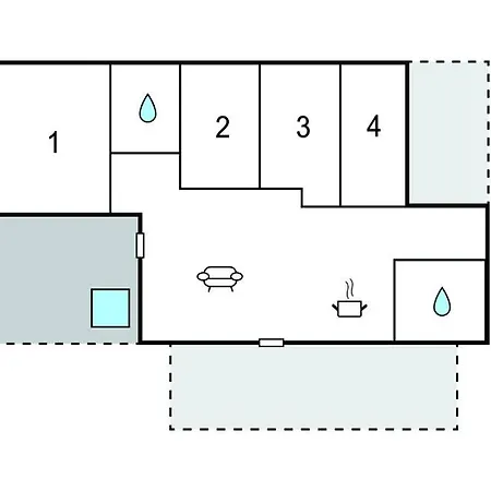 Casa de Férias Pet Friendly In With Wifi